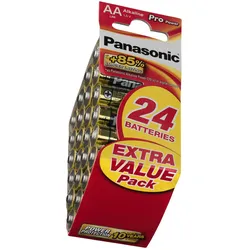 Panasonic LR-6 AA 24 Pcs. - Batterie