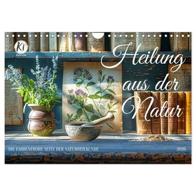 Heilung aus der Natur (Wandkalender 2026 DIN A4 quer), CALVENDO Monatskalender