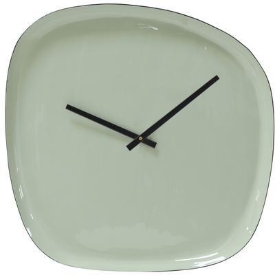 Wanduhr MIRRORS AND MORE "TOMO", grün, Wanduhren, Wanduhr, Organische Form
