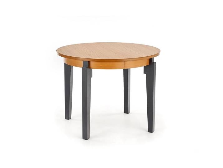 designimpex Esstisch Design rund HAS-111 Massivholz ausziehbar Tisch Esszimmer