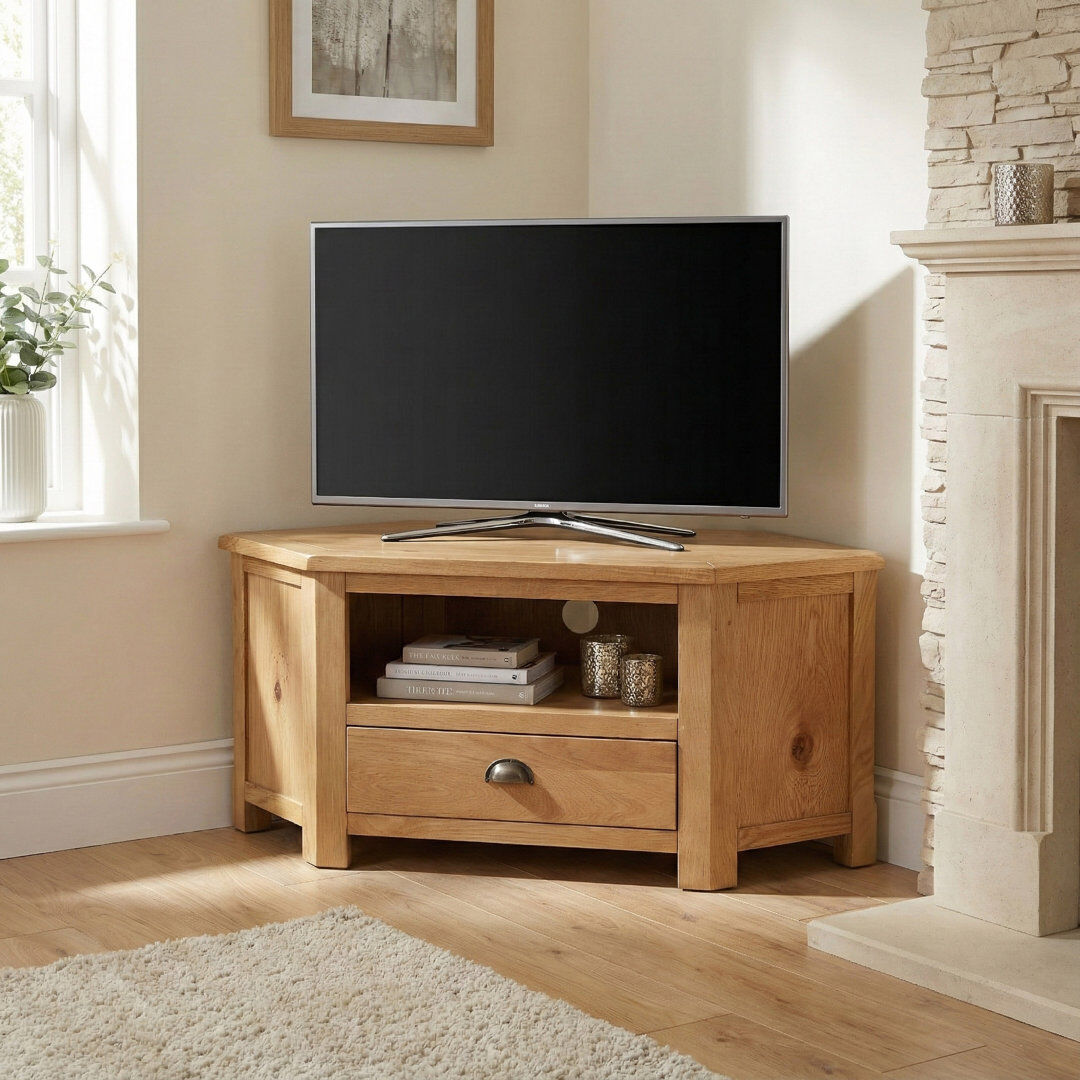 Fernleaf Racquel TV Stand for TVs up to 43" Oak 43"