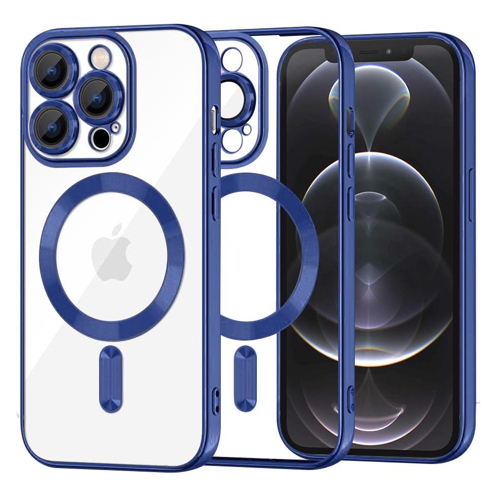 Techsuit - Luxury Crystal MagSafe - iPhone 12 Pro - Deep Blue (Apple iPhone 12 Pro) (56349571)