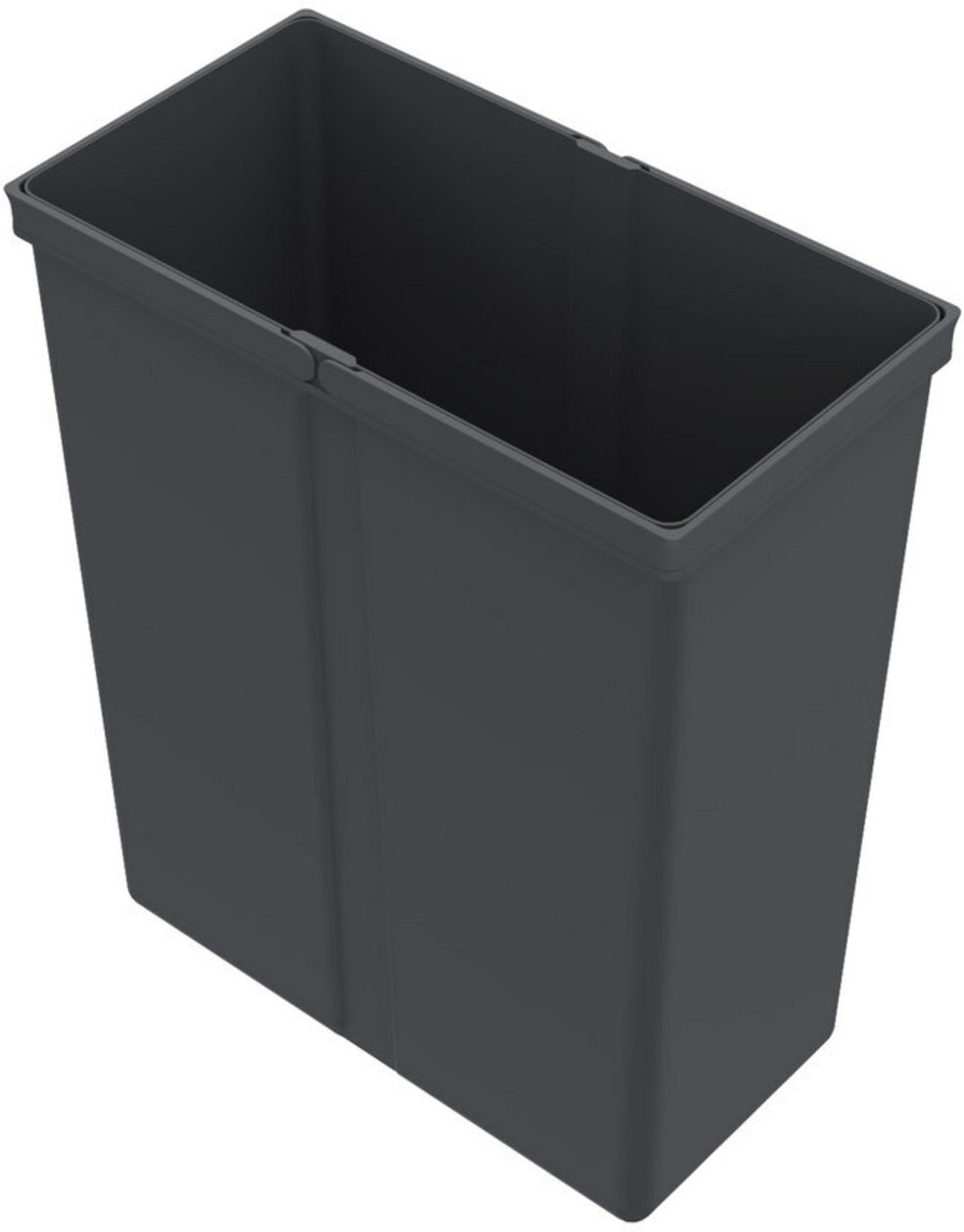 Hettich Abfallsystem-Eimer 40l, AvanTech You Pull 9279394 Kunststoff anthrazit)