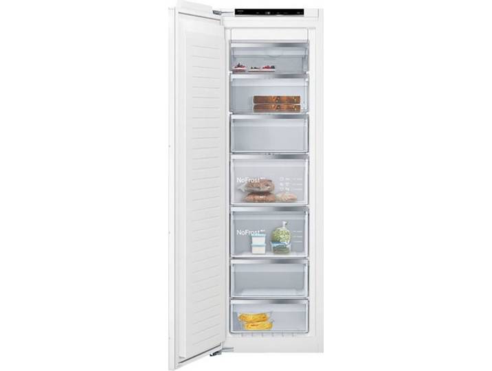 SIEMENS Einbaugefrierschrank iQ500 GI81NACE0, 177,2 cm hoch, 55,8 cm breit, No Frost: nie wieder Abtauen