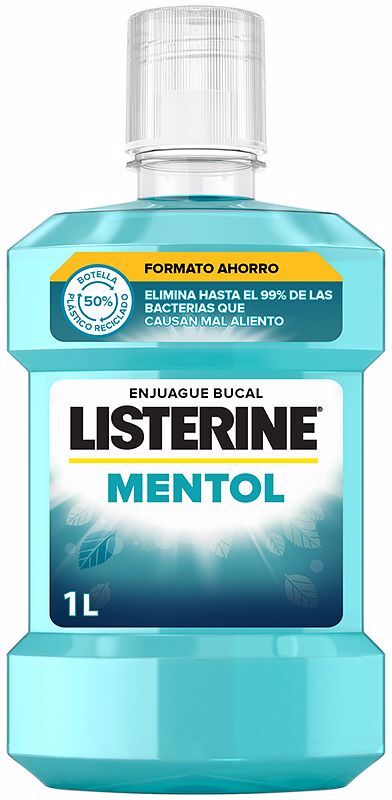 Listerine Mentol enjuague bucal 1000 ml