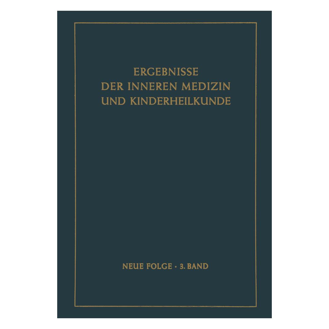 Springer Ergebnisse der Inneren Medizin und Kinderheilkunde (Deutsch, Softcover, Alfred Schittenhelm, Herbert Assmann) (55529233)