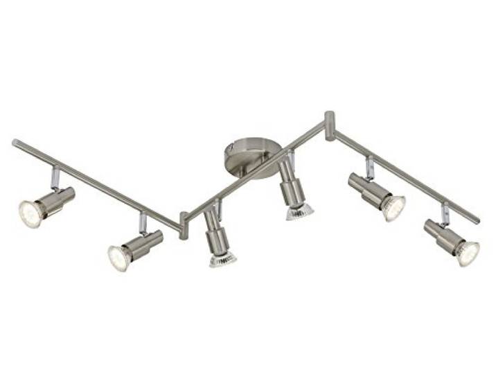 Briloner LeuchtenDeckenleuchte, LED Lampe, Deckenlampe, LED Strahler, Spots, Wohnzimmerlampe, Deckenstrahler, Deckenleuchte Wohnzimmer, Deckenspot, Deckenbeleuchtung, schwenkbar