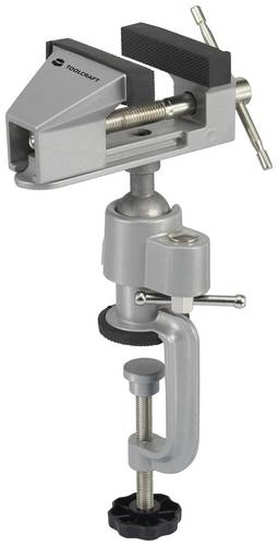 TOOLCRAFT Schraubstock TO-7565019 Backenbreite: 78mm Spann-Weite (max.): 50mm
