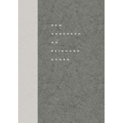 Dem Andenken an Reinhard Dohrn, Taschenbuch von , Springer Berlin, 978-3-642-92876-5