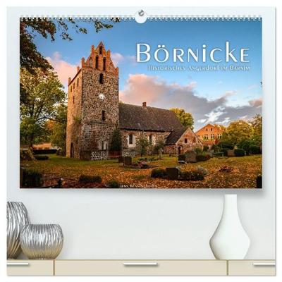 Börnicke - Historisches Angerdorf im Barnim (hochwertiger Premium Wandkalender 2027 DIN A2 quer), Kunstdruck in Hochglanz