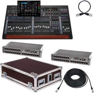 Behringer WING-BK Stagebox Bundle Plus Schwarz
