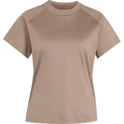 adidas T-Shirt Damen | Gr. S | braun - braun