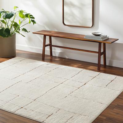 Livabliss Freud Modern Irregular Grid Area Rug
