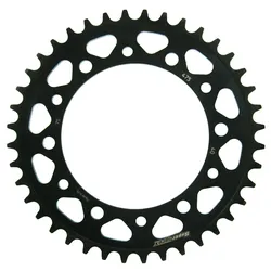 Supersprox Stahl-Kettenrad 520 40Z (Schwarz)