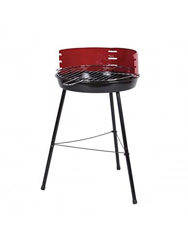 Somagic Beach Grill Tank tabletop houtskoolbarbecue van staal, diameter: 36 cm
