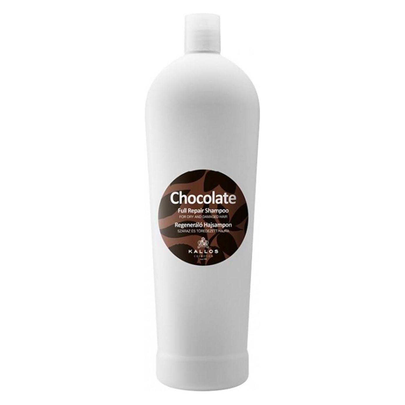 Kallos Cosmetics Chocolate (Flüssiges Shampoo, 1000 ml) (5998889511005)