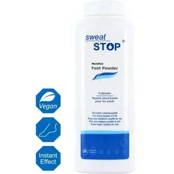 SWEATSTOP Menthol Fußpuder 100 g