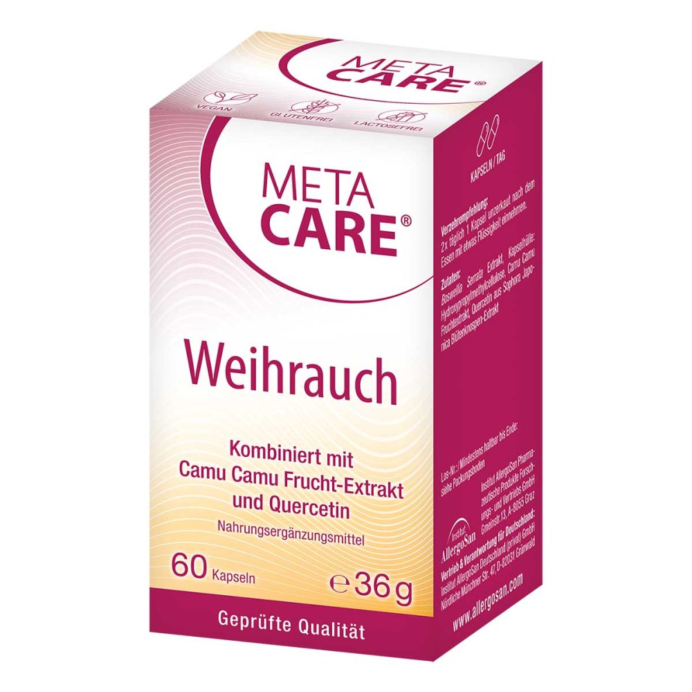 INSTITUT ALLERGOSAN Deutschland (privat) GmbH Meta Care Weihrauch Kapseln 09612526