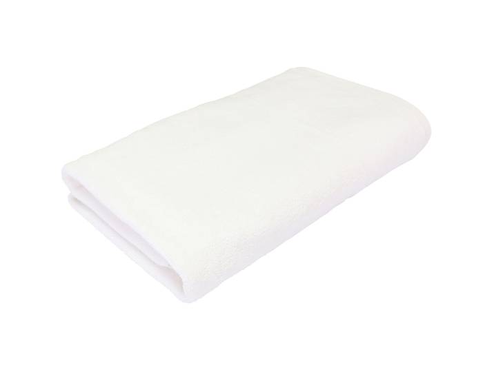 Living Home Duschtuch Softfeel white Baumwolle 70 x 140 cm