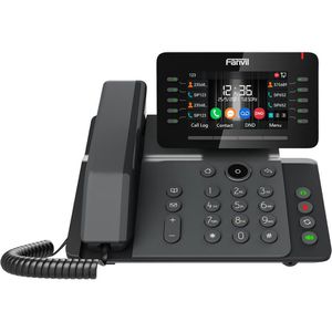 Fanvil V65 Telefon, anthrazit, schnurgebunden, WLAN, Bluetooth