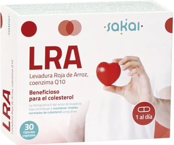 Sakai LRA LEVEDURA VERMELHA DE ARROZ 30 Caps