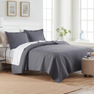 Tradelinker Dan River 2 Piece Basket Pinsonic Quilt Set