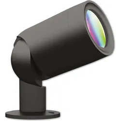 Müller Licht, Gartenbeleuchtung, Müller-Licht tint LED-Aussenstrahler tint Flores XL, white+color 8.1W RGBW (1000 lm, IP44)