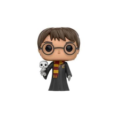 POP Movie Harry Potter w. Hedwig Original Vinyl-Figur in stilisiertem Look. D