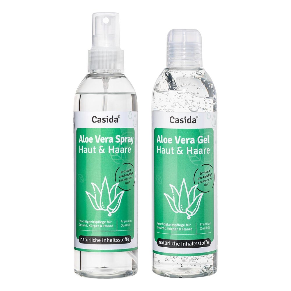 Casida GmbH Aloe Vera Gel+aloe Vera Spray Set 17881223