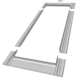 FAKRO ELV 78x180 Eindeckrahmen für Dachfenster mit Unterlicht