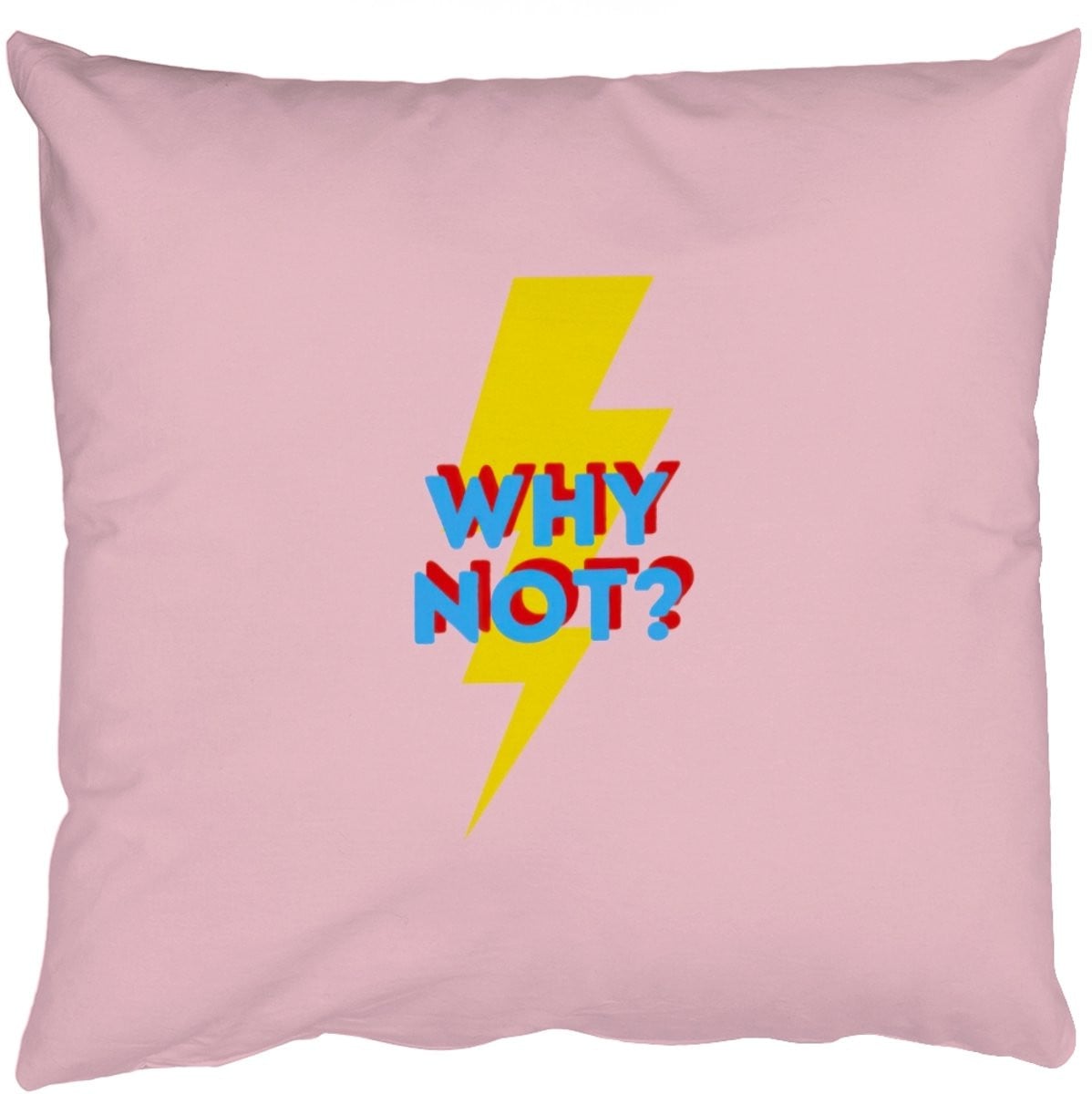 Why not Sierkussen Bliksem Roze 40 x 40 cm