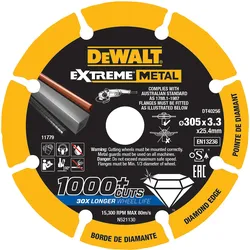DEWALT EXTREME Metall Diamanttrennscheibe - DT40256-QZ
