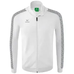 Erima Essential Team Tracktop Jacke Herren - weiß/monument grey -