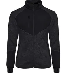 CLIQUE Haines Fleecejacke Damen 99 - schwarz XL