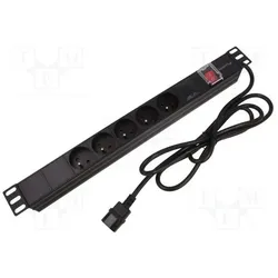 Lanberg PDU-05E-0200-IEC-BK, USV Zubehör