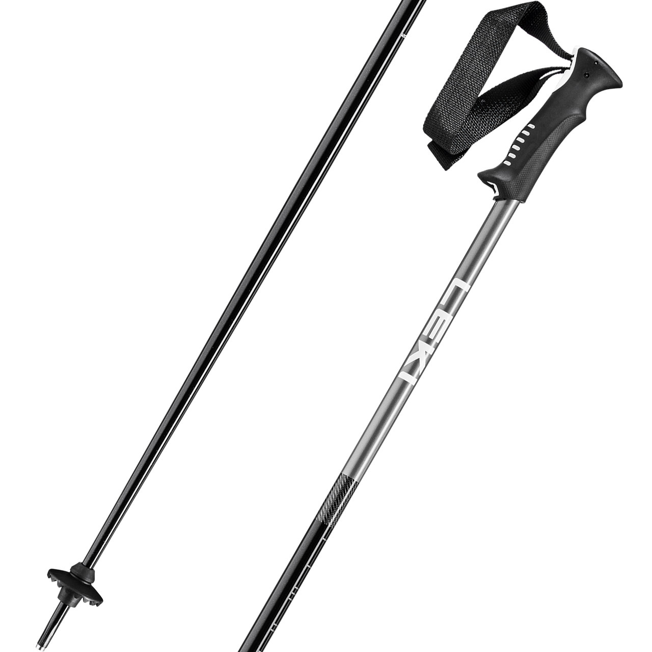Leki Primacy black/light anthracite/white - 110 cm