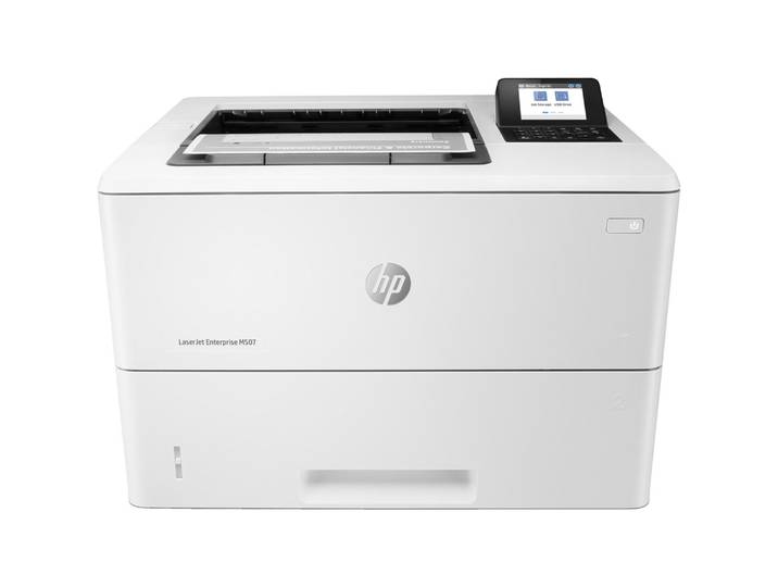 HP LaserJet Enterprise M507dn, Laser, 1200 x 1200 DPI, A4, 43 ppm, Impression recto-verso, Réseau prêt à l'usage 1PV87A#B19