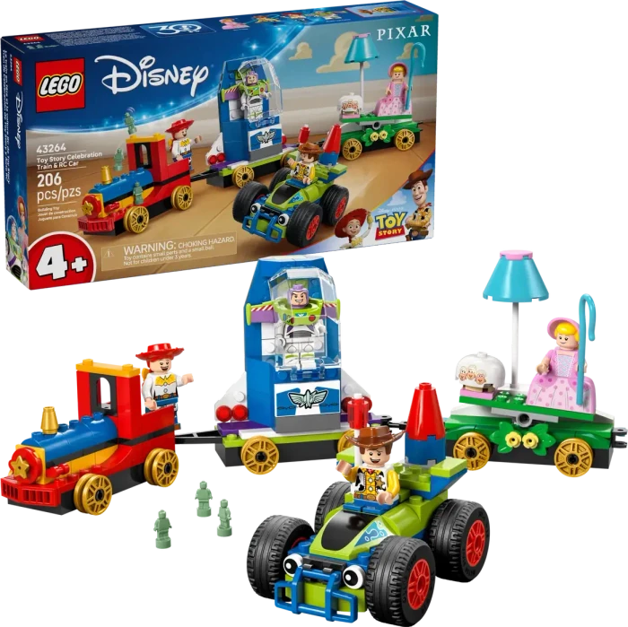 LEGODisney 43264 Partyzug und das Auto RC aus Toy Story