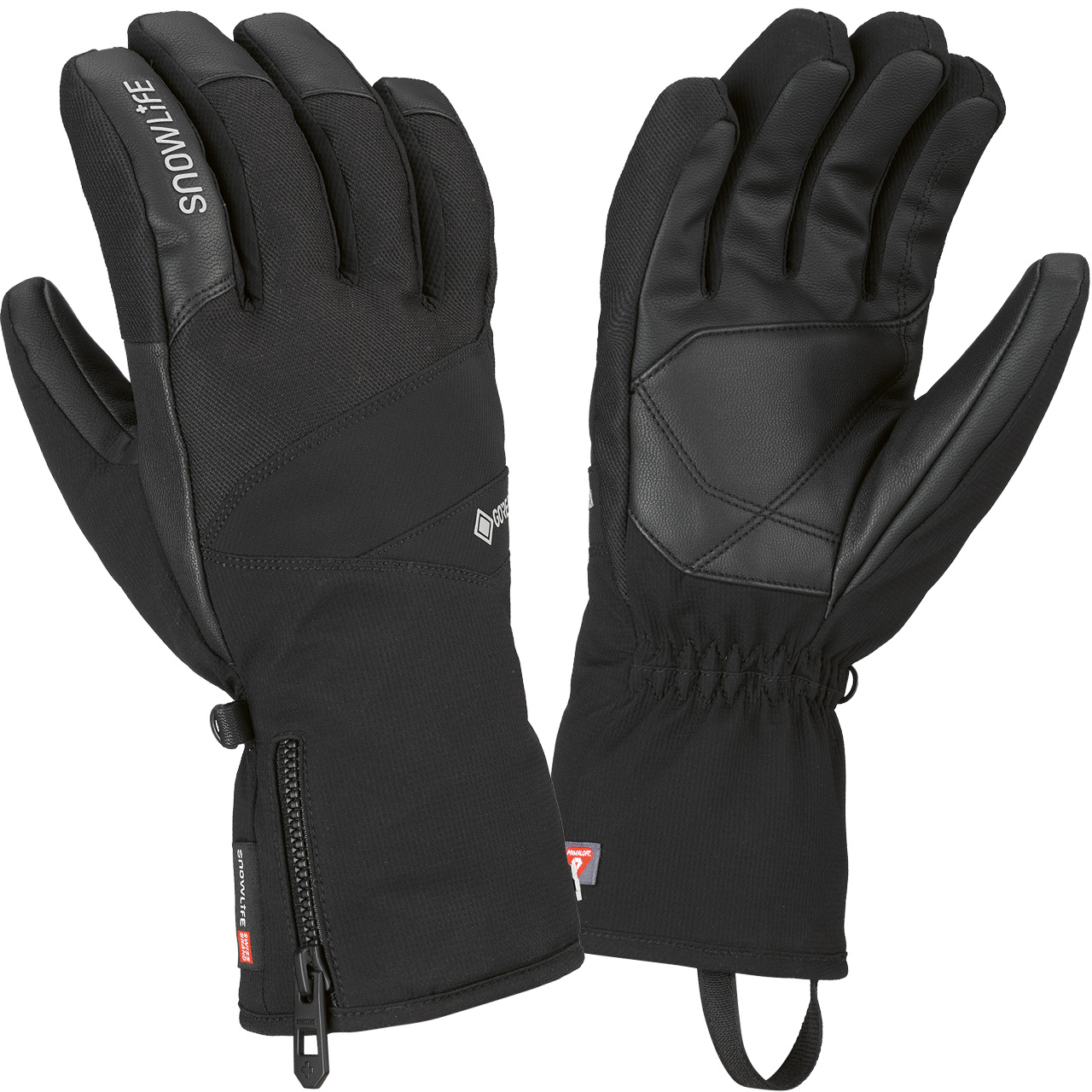 Snowlife Herren Handschuh SUPER GTX PRIMALOFT black - S = 8