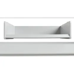Exacompta 13040D 6x Sortierablage 300 x 380 x 100 mm, ideal für Ihre Organisation in Büro - lichtgrau