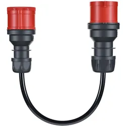 Go-E, Elektroauto Ladezubehör, Adapterkabel Gemini flex 11kW CEE16-5 auf CEE32-5