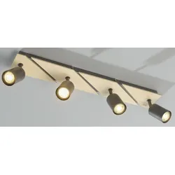 Spotleiste SANSIBAR ODDE (BHT 66x13x10 cm) - braun - BHT 66x13x10 cm