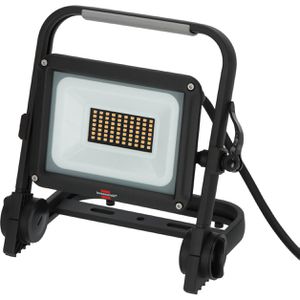 Brennenstuhl Baustrahler JARO 3060 MRA, Netzbetrieb, 5 m Kabel, IP65 Strahlwasserschutz, LED, 30 Watt, 3.300 Lumen