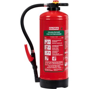 Gloria Feuerlöscher SKE 9 Pro 9 Liter, Schaumlöscher, 27A, 183B, Schlagknopf, fluorfrei