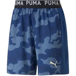PUMA Train Off Season All-Over-Print Woven 7" Trainingsshorts Herren blazing blue S