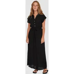 O'Neill Lori Maxi Shirt Kleid black out Gr. XS