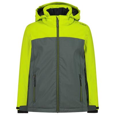 CMP - Boy's Jacket Snaps Hood Twill - Skijacke Gr 116 bunt