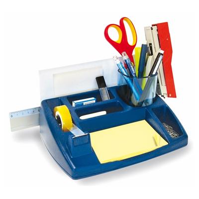 Arda, Schreibtisch-Organizer Oliver, 25x21x10 cm, blau