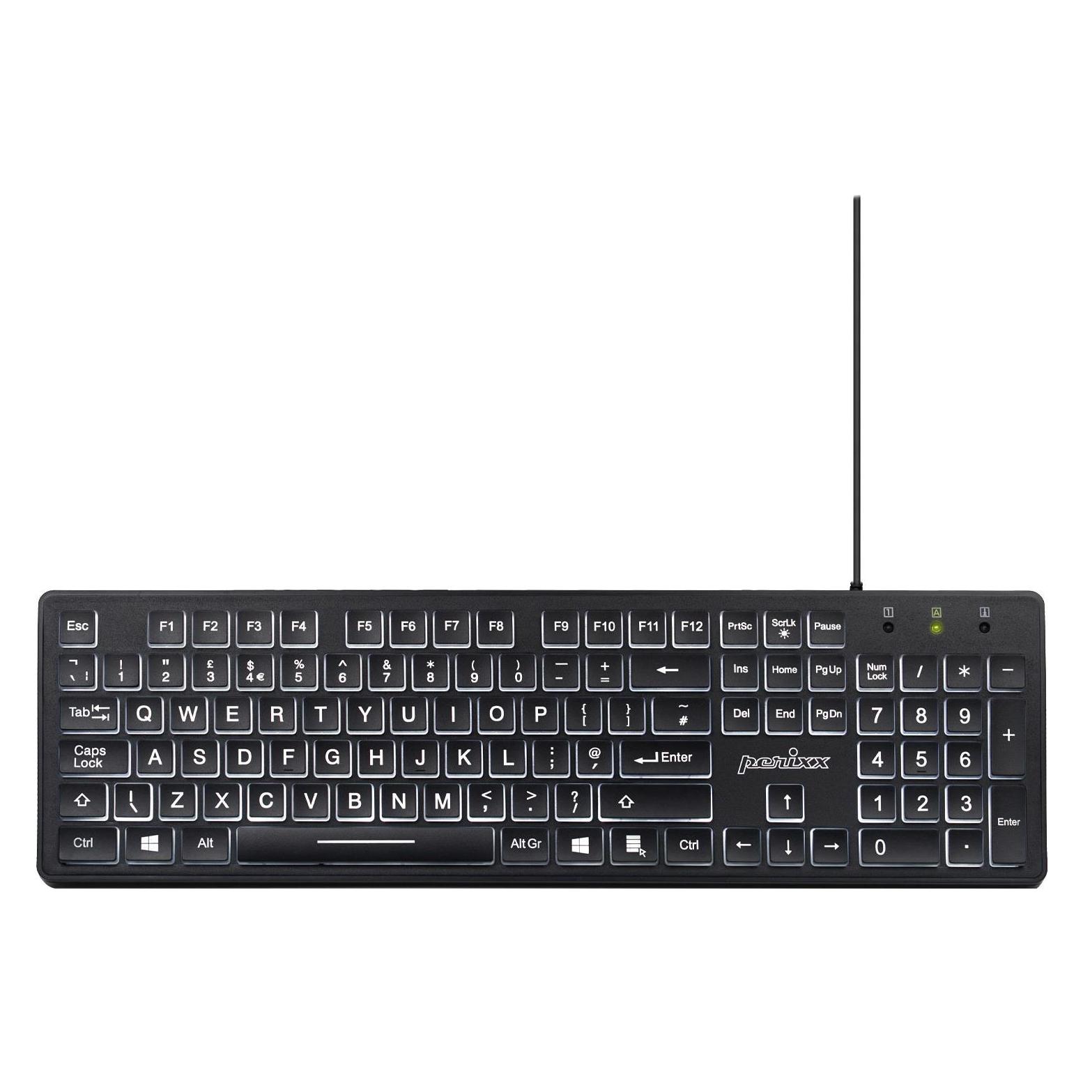 Perixx Periboard-317 (DE, Kabelgebunden) (PERIBOARD-317 DE B)
