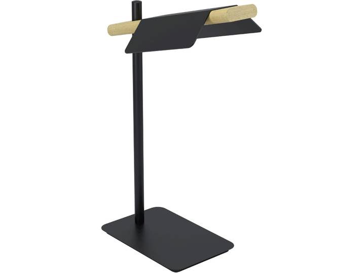 Eglo LED-TL Ermua 4,5W braun/schwarz - LED - Material: Holz/Stahl- LED Energiesparlampe